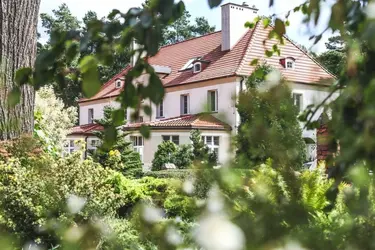 Госці катаюцца на каноэ на возеры Ожыц Велькі - водныя віды спорту